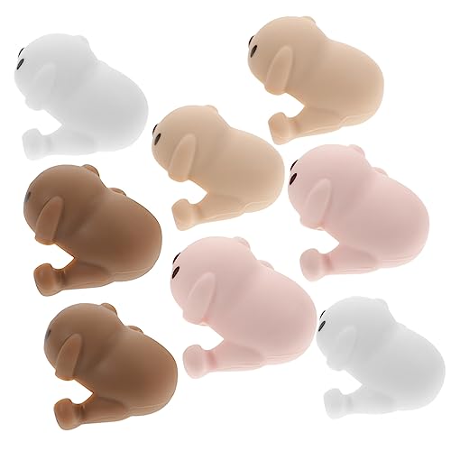 SUPVOX Silicone Corner Protectors 8 Pack Baby Safety Edges Sharp Corner Protectors Baby Safety Decorative Puppy Style