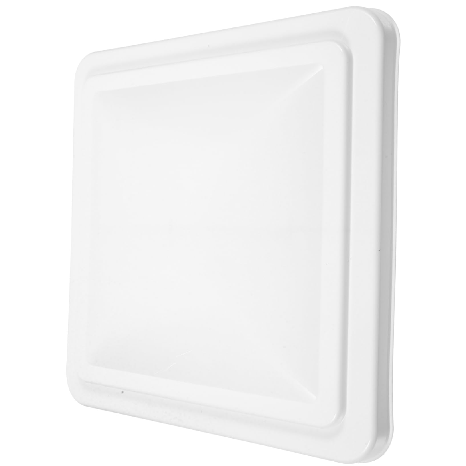 Copertura da 14x14 Pollici in Plastica per Ventilazione Camper Bianca Design Moderno e Funzionale e Funzionale Isolamento Termico Efficiente per Tetto e Bagno del Camper