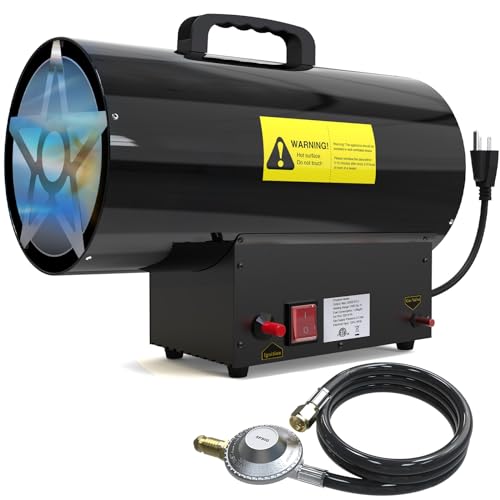 AgiiMan Forced Air Propane Heater 60,000 BTU Outdoor Propane Heater
