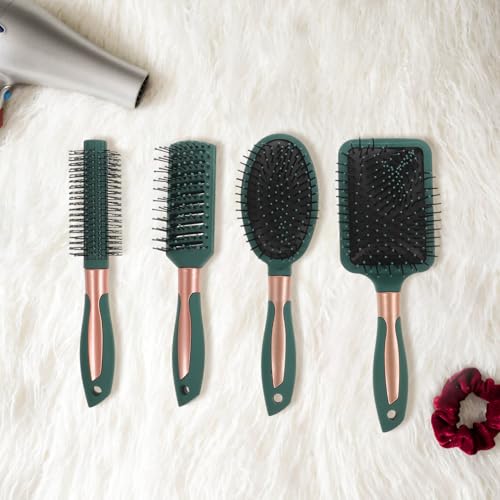 Peignes de massage FRCOLOR démêlage parfait cheveux raides - 6