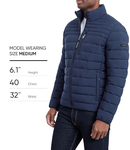 Image of Calvin Klein Men's Full Zip Down Puffer Coat
