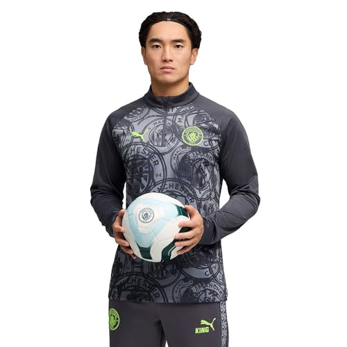 PUMA Haut d'échauffement 14 zip Manchester City Homme Accessoires - vue 10