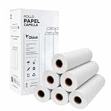 Papel Camilla Doble Capa 56 cm x 50 metros Precorte 80 cm - 6 Rollos