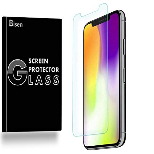[3-Pack BISEN] for iPhone XR Screen Protector Tempered Glass, Anti-Scratch, Anti-Fingerprint, Anti-Bubble, Lifetime Protection