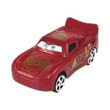 Cars Coche Rayo McQueen Turbo Racer 6pcs Coches de Juguete, Pixar Cars, Mini vehículos, Modelos Surtidos, Deluxe de Coches de Juguete Para Niños a Partir de 3 Años