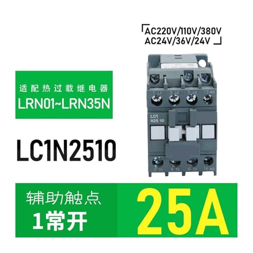 Contacteur CA LC1E1810M5N 18A relais de commande 220V CA triphasé - 2