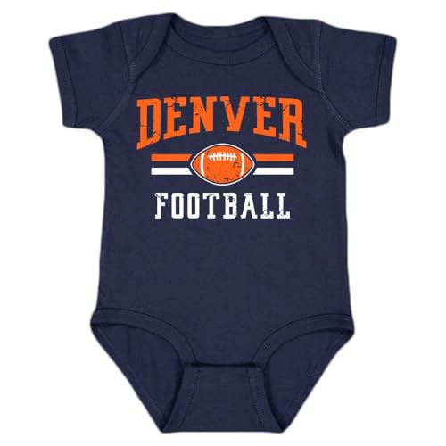 Image of Team Vintage Style Kid's Bodysuit for Football Fans