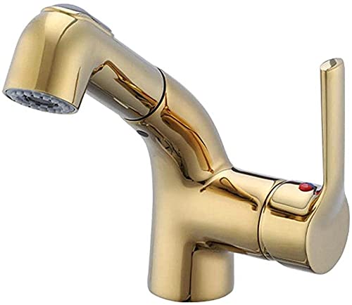 Robinet de cuisine thermique double mode en cuivre avec pulvérisateur extractible HLTYGWX