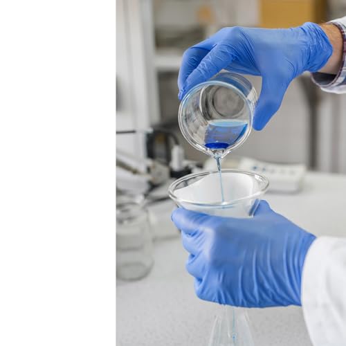 Qualitatives Filterpapier, 100 Stück Filterpapier 15 cm, Filterpapier Chemie, Filterpapier Labor, Laborfilterpapier mit Mittlerer Durchflussrate, für Chemische Laborbedarf Anwendungen Maschinenölteste