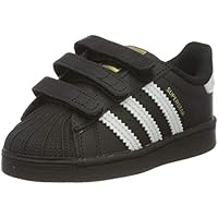 adidas Superstar CF Jr, Zapatillas Deportivas, Core Black/Footwear White/Core Black, 26 EU