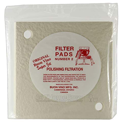 Buon Vino Super Jet Filter pads - Polish No 2 Pack of 3 Pads