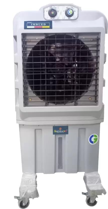 ARINDAMH 90 L Room/Personal Air Cooler (Grey, Imbued grey)