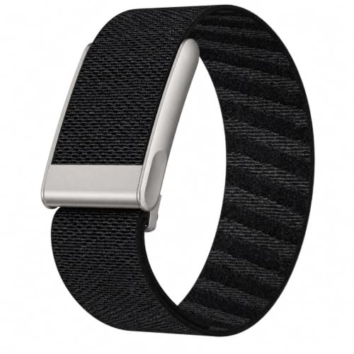 Image of Compatible with Whoop 5.0 Band Straps, Dark Gray Silicone Replacement Band for Fitness Training, Water Activities, Adjustable Breathable Sport Strap for Men and Women