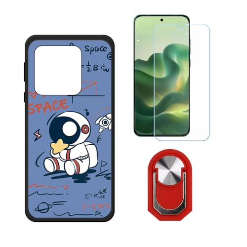 BMPNLSZ �K�p Motorola Edge 70 Fusion+�p+HD�����K���X�ɓK�����ėpTPU�P�[�X�A�V���J�Q���P�[�X�o���p�[�ی�o�b�N�P�[�X-�ɓK����9�d�x�X�N���C�u�h�~�X�N���[���v���e�N�^(6,8") + ���O���\�Ŕėp�I��360�x��]