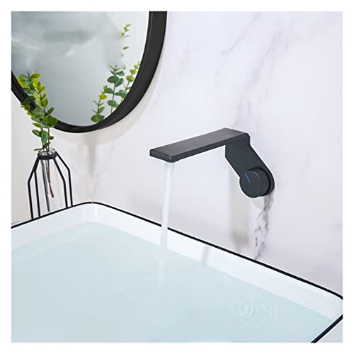 Robinet de bassin encastrable single levier mural pour salle de bain