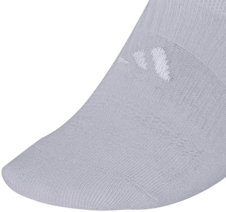 adidas Women's Superlite Super No Show Invisible Socks (6 Pairs) Lightweight & Breathable, White/Black/Grey/3, Medium — view 4