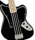 Fender Squier Affinity Jaguar Bass H MN BPG BLK E-Bassgitarre, Inklusive kostenloser virtueller Kurse auf Fender Play