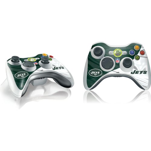 Skinit Decal Gaming Skin Compatible with Xbox 360 Wireless Controller - Officially Licensed NFL New York Jets Design