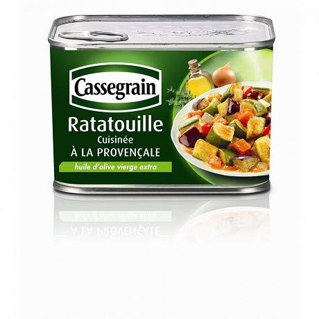 CASSEGRAIN - Ratatouille Cuisinée À La Provençale 660G - Lot De 3 - livraison offerte