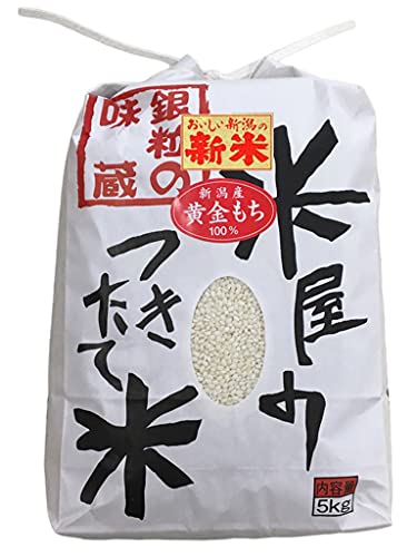 新潟県産(産地直送米) 白米 こがねもち米 5kg