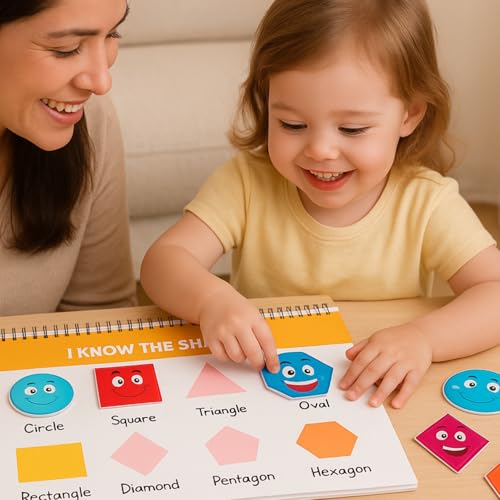 Image of Rays of Ink Kids Montessori Busy Book 19 Activities (13 Velcro + 6 Wipe Off Activities) | Activity Book for Kids 2-5 Years | Early Learning Toy for Toddlers | Learning & Preschool Educational Gift | Reusable Velcro Activity Pages | Learning Gift for Kids