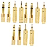 Adaptateur pour casque micro - production sophistiquée, avec et fournit du son, vous apporte plus de commodité, adaptateur pour casque