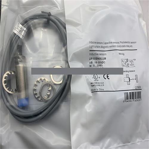 Sensor LR18XBN08DNO NPN de proximidad con detección de 8mm M18 6