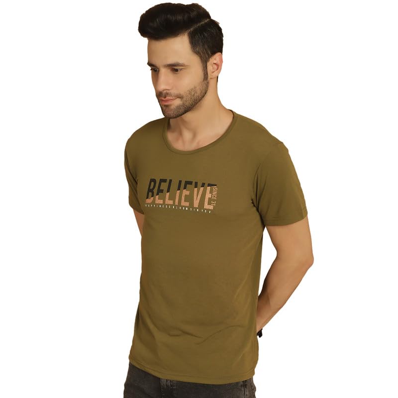 Image of Mack Jonney Regular Fit Mens Tshirts(Pack of 1-MACK632078)