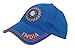 KD Cricket India Cap Hat Team India Cricket ODI T20 Test Cricket Head Wear White Blue Camao (Blue)