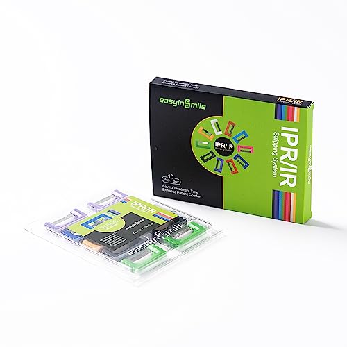 Image of 10pcs Easyinsmile IPR Dental Kit Orthodontic Interproximal Enamel Reduction Strips Tooth Polish Abrasive Saw Oral Care Cleaning Tool (Multicolored)
