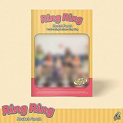 ROCKET PUNCH [RING RING] 1st Single Album. 1ea CD+60p Photo Book+1ea Photo Card +1ea Square Post Card+1ea Sticker+TRACKING CODE K-POP SEALED