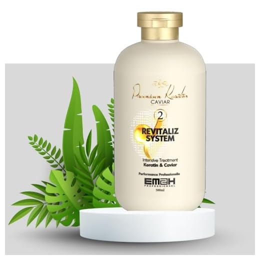 Premium Keratin Caviar Revitaliz System - Lissage brésilien au caviar - 500ml