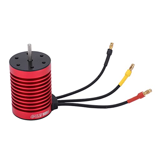 Motor sin escobillas F540 de 3000KV impermeable para coche RC 1/10 3