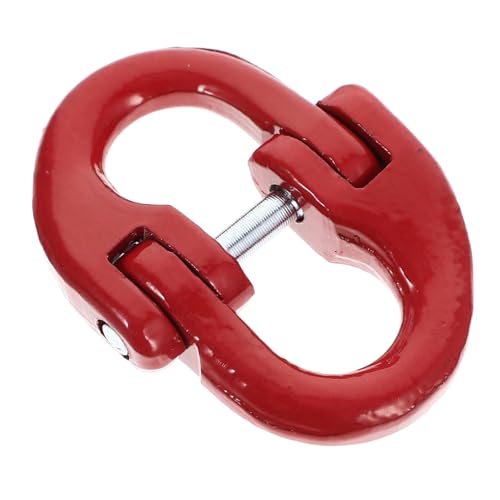 POPETPOP 1.12t Maillon De Connexion Pour Chaîne De Sécurité Connecteur Attelage Acier Charge De Maillon Accouplement Pour Élingue De Lévage De Chaîne