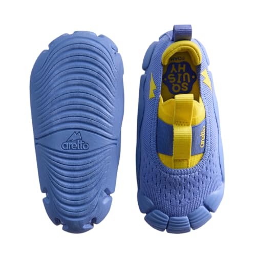 Image of ARETTO Expanding Purple Kids Shoes for Growing Feet - Boys & Girls Footwear, Baby Girl Shoes, Sneakers for Boys, Baby Shoes & Comfortable Shoes for Kids | Age 1-9 Years