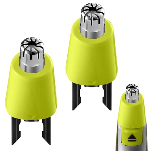 Leogony 2PCS Nose Trimmer for Philips One Blade Pro 360, Oneblade Replacement Head, Waterproof Dual Edge Blades Accessories for Norelco Oneblade