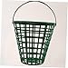 HAKIDZEL Portable Outdoor Golf Ball Basket Capacity Lightweight Plastic Storage Container Hollow Design Pressure-Resistant for Easy Carry and Golf Practice