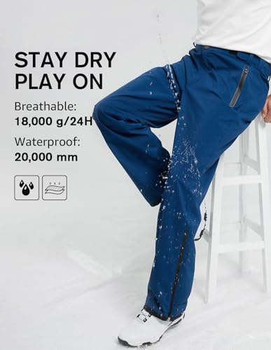 fit space Golf Climastorm Permanent Rain Pants Waterproof 20K Lightweight Performance Sporty Trousers3