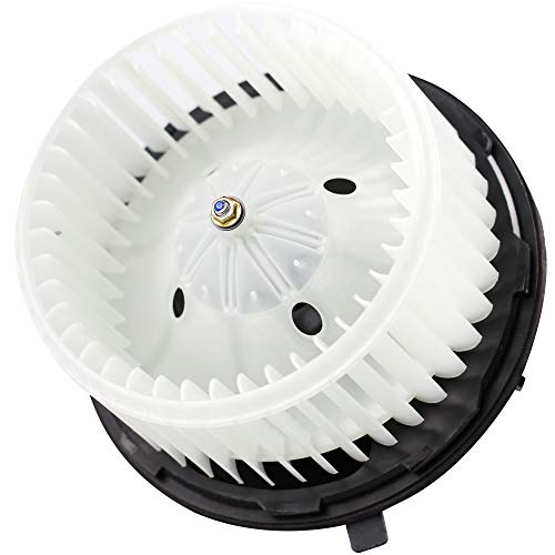 Image of 700164 HVAC Heater Blower Motor Assembly with Fan Cage for Cadillac Escalade Chevrolet Silverado GMC Sierra 1500 2500 HD Tahoe Yukon 2007-2014 Suburban 1500 2003-14, GM3126135 22741027 PM9272