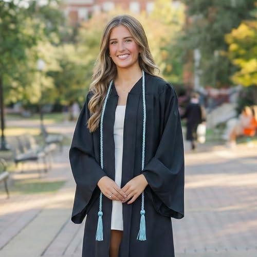 Image of GraduationMall Graduation Honor Cord 68 inch Sky Blue