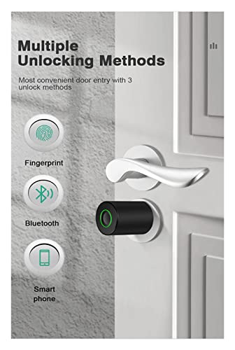 Serrure connectée Tuya pour sécuriser votre maison sans clé via empreinte et Bluetooth - 3