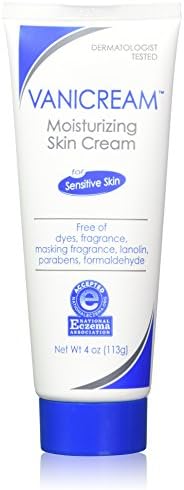 Vanicream Moisturizing Skin Cream for Sensitive Skin, 4 Ounce (Pack of 2)