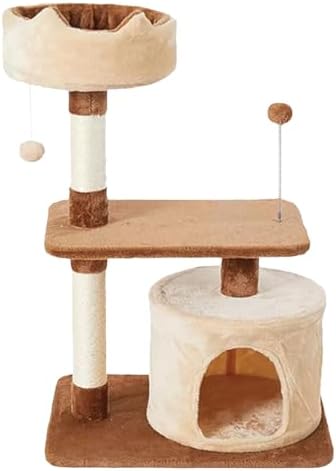 Chalesco Arranhador Paris Toca + Base + Torre para Gatos