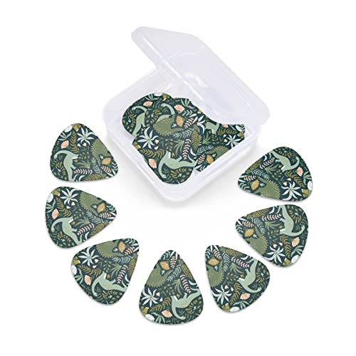 Ensemble de 12 médiators de guitare dinosaure mignon pour guitare acoustique, guitare électrique, contrebasse, ukulélé - Les Beatles, Paul McCartney, John Lennon, RIngo Starr, George Harrison Ensemble de 12 médiators de guitare dinosaure mignon pour guitare acoustique, guitare électrique, contrebasse, ukulélé – Image 7