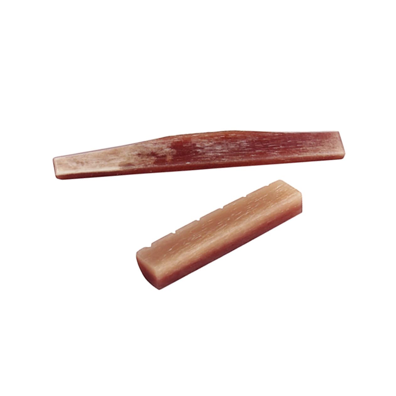 Generic Guitar Bone Nut and Saddle Gl903 Dark Red Suit for Folk and Classical Guitars