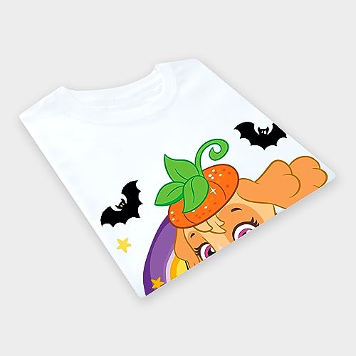 Image of Paw Patrol Halloween Girls T-Shirt | Halloween T Shirt | Skye Girls Clothes | Official Merchandise
