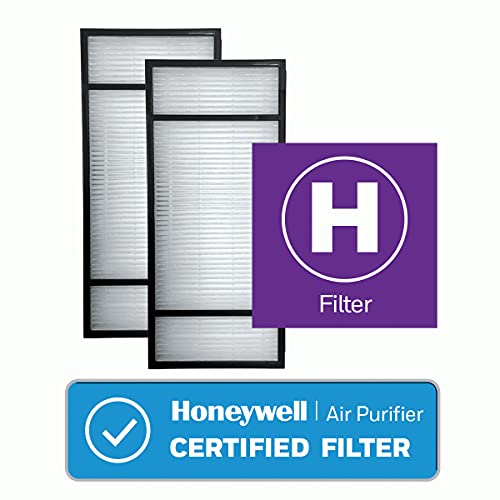 Honeywell True HEPA Air Purifier Replacement Filter 2 Pack, HRF-H2 / Filter (H) - image 2