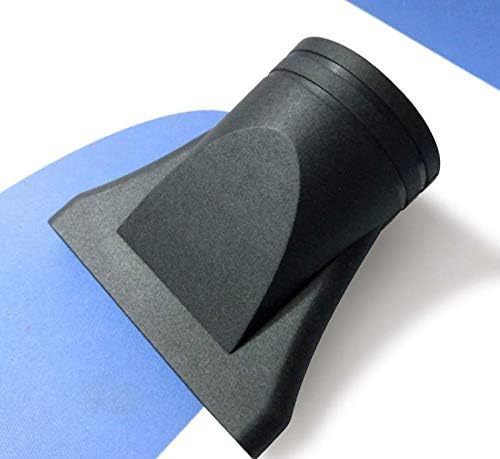 GP 1 Pc Professional Plastic Salon Hair Dryer Nozzle Replacement Narrow Concentrator Replacement Blow Flat Hairdressing Styling Tool Hair Drying Nozzle Fit for Outer Diameter 4.5cm (Black)