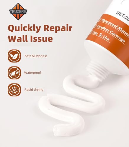 Image of Wall repair paste | wall crack filler to repair damaged wall cracks and wall hole filler tube wall crack repair paste tube