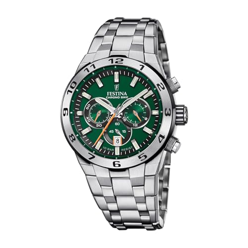Festina Orologio Uomo in Acciaio Inossidabile 316l Argentato F20670/2